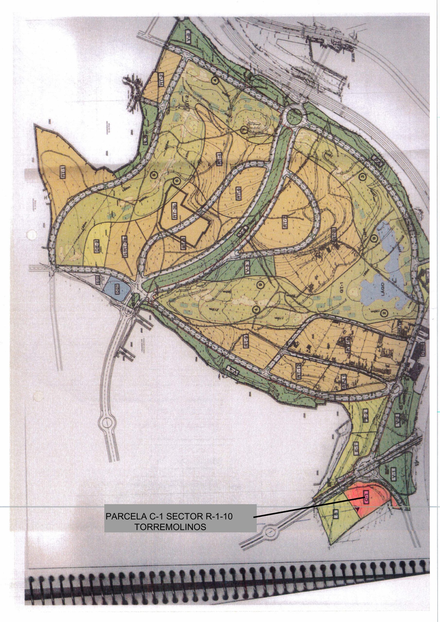 PLANO PARCELACION COMERCIAL 1, R-1-10 (TORREMOLINOS)